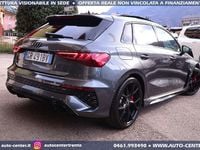 Usata Audi RS3 Sportback Ambiente 400 CV (294 kW) 2022 Grigio Utilitaria