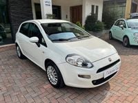 Usata Fiat Punto Lounge 75 CV (55 kW) 2014 Bianco Utilitaria