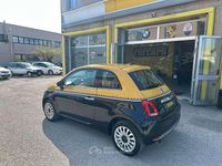 Begagnad Fiat 500 Lounge 69 HK (50 kW) 2017 Gul Halvkombi