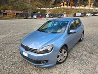 Usata VW Golf VI Comfortline 140 CV (102 kW) 2009 Blu Utilitaria