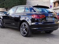 Usata Audi A3 Ambiente 110 CV (80 kW) 2015 Nero Berlina