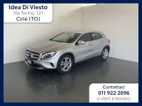 Usata Mercedes GLA200 136 CV (100 kW) 2015 Argento met SUV