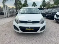 Usata Kia Rio EX 75 CV (55 kW) 2012 Bianco Berlina