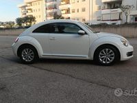 Usata VW Beetle Design 105 CV (77 kW) 2012 Bianco Utilitaria
