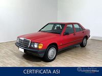 Usata Mercedes 190 122 CV (89 kW) 1986 Rosso Berlina