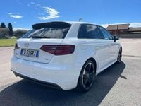 Usata Audi A3 S-Line 110 CV (80 kW) 2016 Bianco Berlina