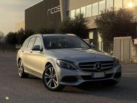 Usata Mercedes C220 Exclusive 170 CV (125 kW) 2018 Argento Station wagon