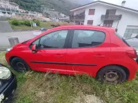 Usata Peugeot 207 73 CV (53 kW) 2010 Rosso Utilitaria