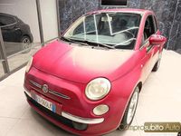 Usata Fiat 500 Lounge 75 CV (55 kW) 2010 Rosso Utilitaria