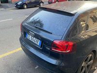 Usata Audi A3 Attraction 105 CV (77 kW) 2012 Nero Utilitaria