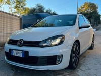 Usata VW Golf VI GTD 170 CV (125 kW) 2012 Bianco Utilitaria