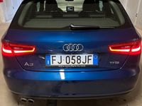 Usata Audi A3 S-Line 150 CV (110 kW) 2017 Blu/azzurro Coupé