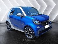 Begagnad Smart ForTwo Cabrio Passion 71 HK (52 kW) 2016 Blå Cab