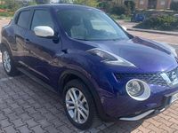 Usata Nissan Juke Acenta 110 CV (80 kW) 2015 Blu/azzurro SUV