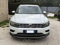 Usata VW Tiguan Advance 190 CV (139 kW) 2018 Bianco SUV