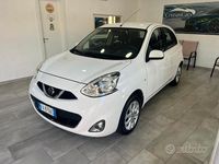Usata Nissan Micra Acenta 80 CV (58 kW) 2015 Bianco Berlina