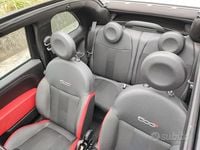 Usata Fiat 500 S 69 CV (50 kW) 2015 Nero Cabrio