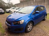 Usata Chevrolet Aveo LTZ 86 CV (63 kW) 2012 Blu/azzurro Berlina