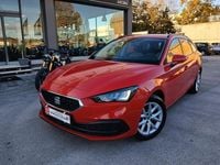 Usata Seat Leon Business 130 CV (95 kW) 2022 Rosso Station wagon