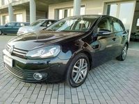 Usata VW Golf VI Comfortline 140 CV (102 kW) 2010 Nero Utilitaria