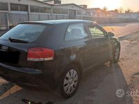 Usata Audi A3 105 CV (77 kW) 2007 Nero Utilitaria
