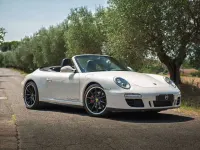 Usata Porsche 997 408 CV (300 kW) 2011 B4 bianco carrara Cabrio