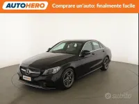 Usata Mercedes C220 194 CV (142 kW) 2019 Nero Berlina