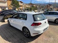 Usata VW Golf VII Trendline 90 CV (66 kW) 2018 Bianco Berlina