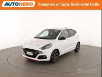 Usata Hyundai i10 N Line 90 CV (66 kW) 2024 Bianco Utilitaria