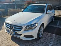 Usata Mercedes C220 170 CV (125 kW) 2015 Bianco Berlina
