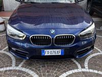Usata BMW 116 Efficient Dynamics 116 CV (85 kW) 2016 Blu/azzurro Utilitaria