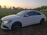 Usata Mercedes CLA200 170 CV (125 kW) 2015 Bianco Coupé