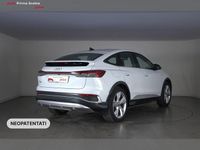 Usata Audi Q4 Sportback e-tron S-Line 210 kW (286 CV) 2024 Bianco ghiacciaio metallizzato SUV