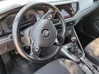 Usata VW Polo Comfortline 95 CV (69 kW) 2020 Nero Utilitaria