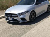Usata Mercedes A180 Premium 116 CV (85 kW) 2019 Argento Berlina
