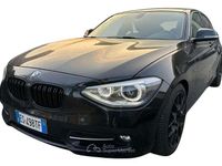 Usata BMW 118 Sport Line 143 CV (105 kW) 2013 Nero Utilitaria