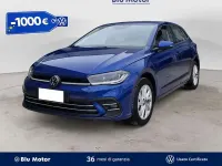 Usata VW Polo Style 95 CV (69 kW) 2025 Reef blue metallizzato Utilitaria