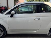 Usata Fiat 500 Lounge 69 CV (50 kW) 2009 Bianco Cabrio