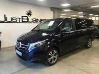 Usata Mercedes V220 Premium 163 CV (119 kW) 2016 Blu Monovolume