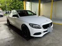 Usata Mercedes C220 170 CV (125 kW) 2017 Bianco Berlina