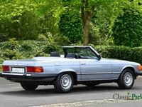 Usata Mercedes SL380 218 CV (160 kW) 1983 Blu Cabrio