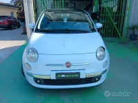Usata Fiat 500 Lounge 69 CV (50 kW) 2009 Bluazzurro Cabrio