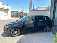 Usata Peugeot 308 Allure 131 CV (96 kW) 2018 Nero Berlina