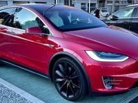 Usata Tesla Model X 158 kW (215 CV) 2021 Rosso SUV