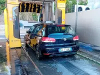 Usata VW Golf VI 102 CV (75 kW) 2012 Nero Berlina