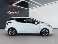 Usata Nissan Micra Tekna 90 CV (66 kW) 2017 Bianco Utilitaria