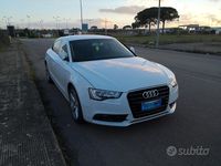 Usata Audi A5 S-Line 130 CV (95 kW) 2013 Bianco Coupé