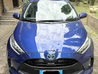 Usata Toyota Yaris Hybrid Trend 92 CV (67 kW) 2021 Blu/azzurro Berlina
