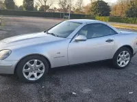 Usata Mercedes SLK200 192 CV (141 kW) 1999 Grigio Cabrio