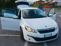 Usata Peugeot 308 120 CV (88 kW) 2015 Bianco Station wagon